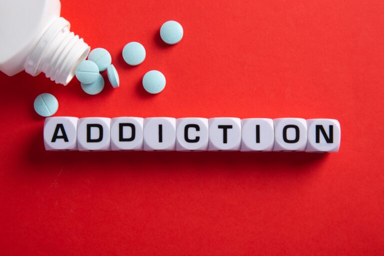 Drug addict or medical abuse concept.